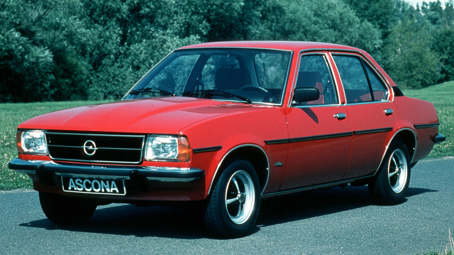 Opel Ascona Berlina Hd Art Keychain