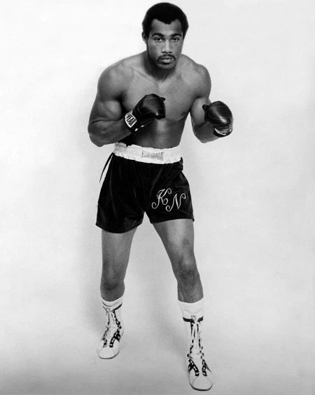 1975 American Boxer Ken Norton Glossy Keychain Print Boxing Portrait Keychain