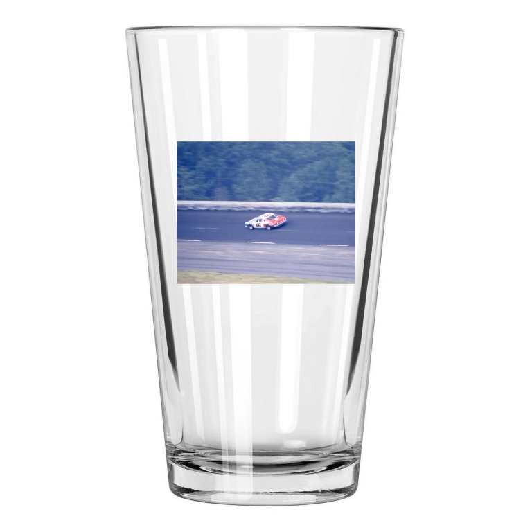 1975 Bobby Allison Photo Coca Cola Amc Matador Car Pint Beer Drinking Glass