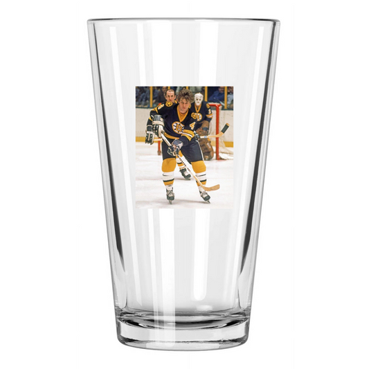 1975 Boston Bruins Bobby Orr Photo Nhl Hockey Pint Beer Drinking Glass