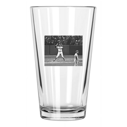 1975 Boston Red Sox Carlton Fisk 'World Series Game 6' 1 Pint Beer Glass