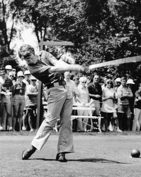 1975 Famous Golfer Tom Watson Glossy Magnet PGA Swing Magnet