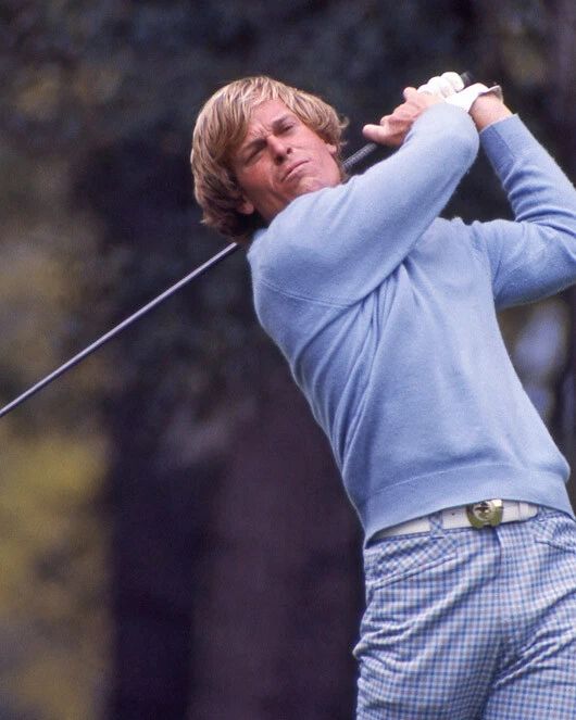 1975 PGA Legend Johnny Miller Glossy Keychain PGA Print Us Masters Keychain