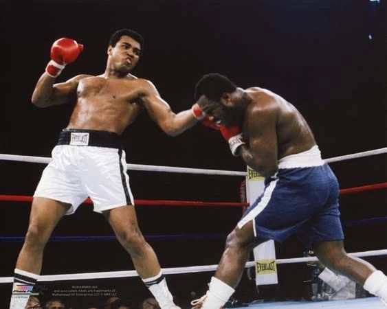 1975 Heavyweight Boxers Joe Frazier Vs Muhammad Ali Glossy Magnet Magnet 3