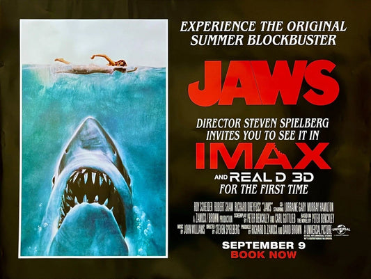 1975 Jaws Movie 11X14 Martin Brody Quint Great White Shark 300 PCS Jigsaw Puzzle