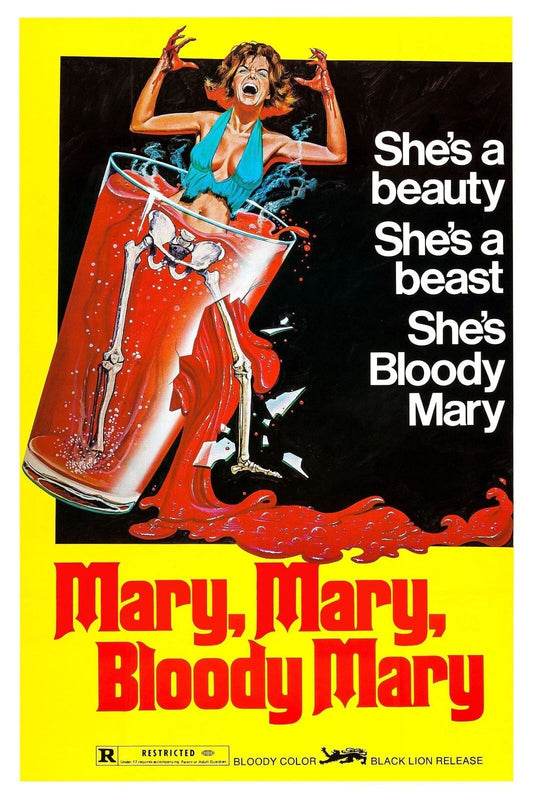 1975 Mary Mary Bloody Mary Movie Keychain Cristina Ferrare Horror Vampire