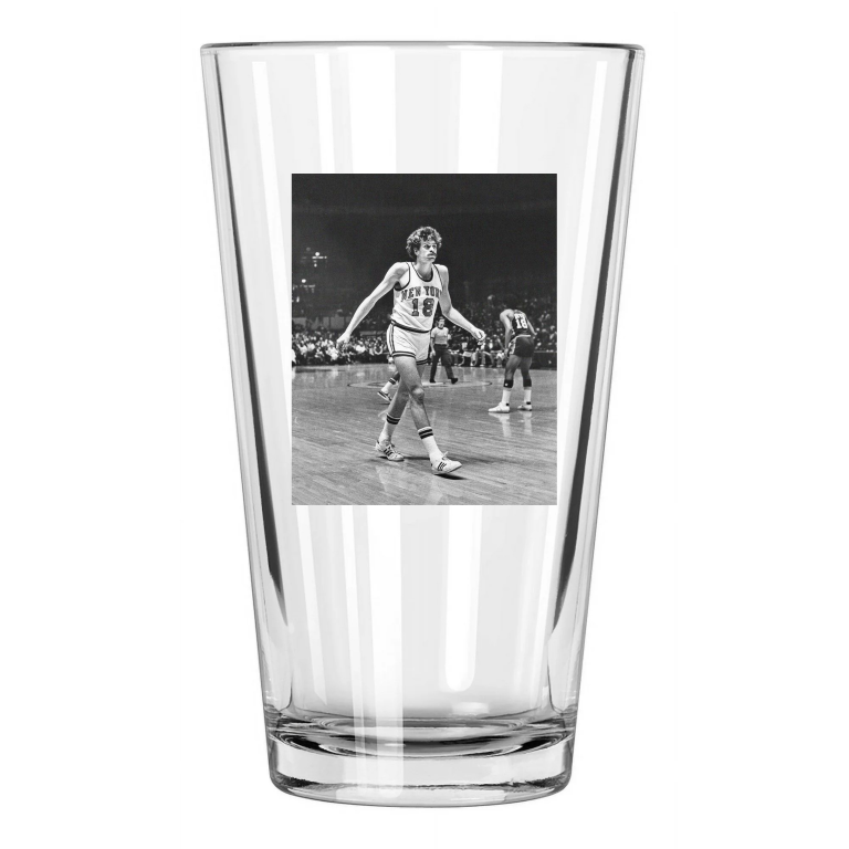 1975 New York Knicks Phil Jackson Photo Nba Basketball Pint Beer Drinking Glass