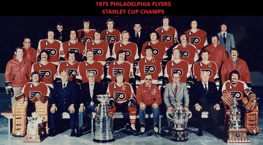 1975 Philadelphia Flyers Hockey Team Nhl Wide Border 300 Piece Jigsaw Puzzle