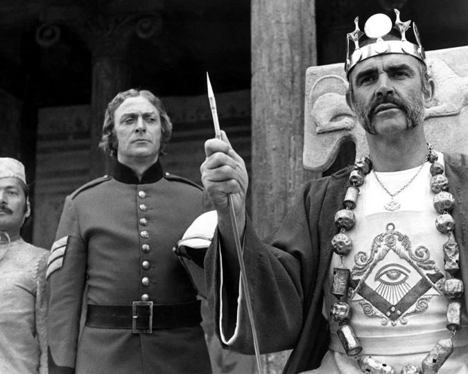 1975 'The Man Who Would Be King' Sean Connery & Michael Caine Magnet Print