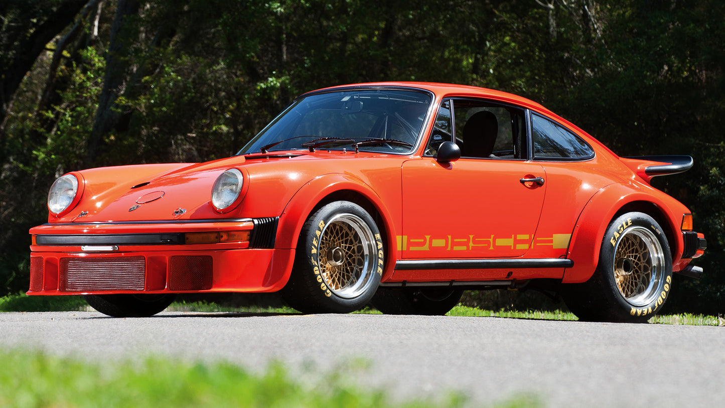 Porsche Turbo Rsr Hd Art Keychain