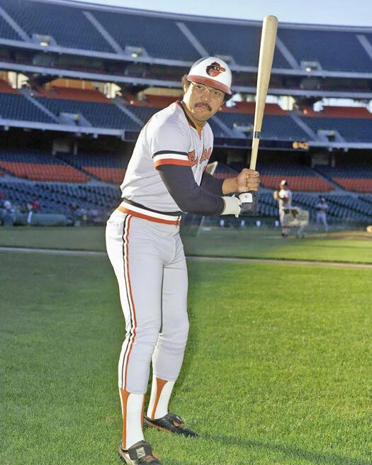 1976 Baltimore Orioles Reggie Jackson Glossy Keychain Keychain Hof 93