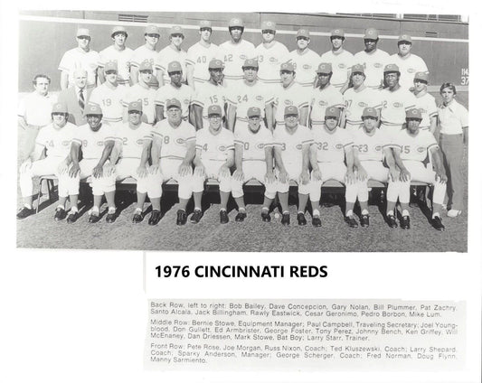 1976 Cincinnati Reds Team Magnet Baseball Picture Mlb