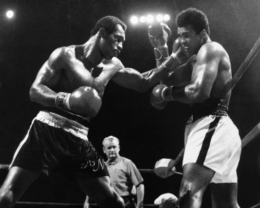 1976 Cassius Clay Muhammad Ali Vs Ken Norton Glossy Photo Print Poster
