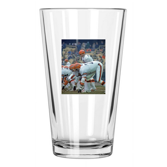 1976 Cincinnati Bengals Ken Anderson Photo Football Pint Beer Drinking Glass