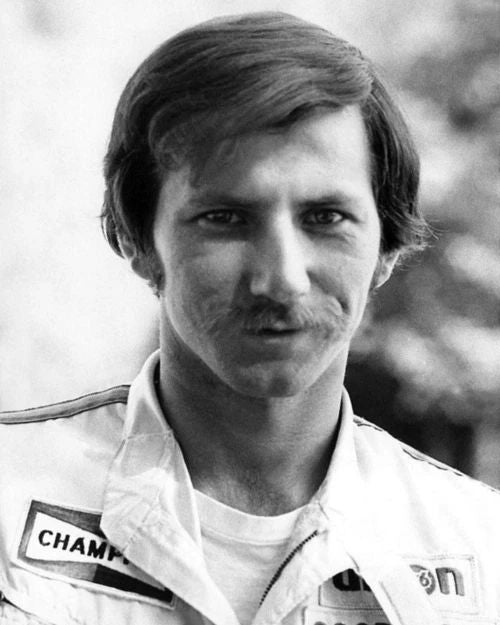 1976 Nascar Driver Dale Earnhardt Glossy Keychain Winston Cup Keychain