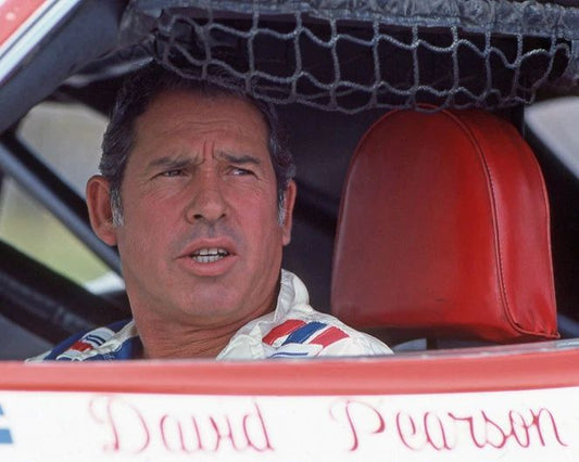 1976 Nascar Driver David Pearson Glossy Photo Winston Cup Print Poster