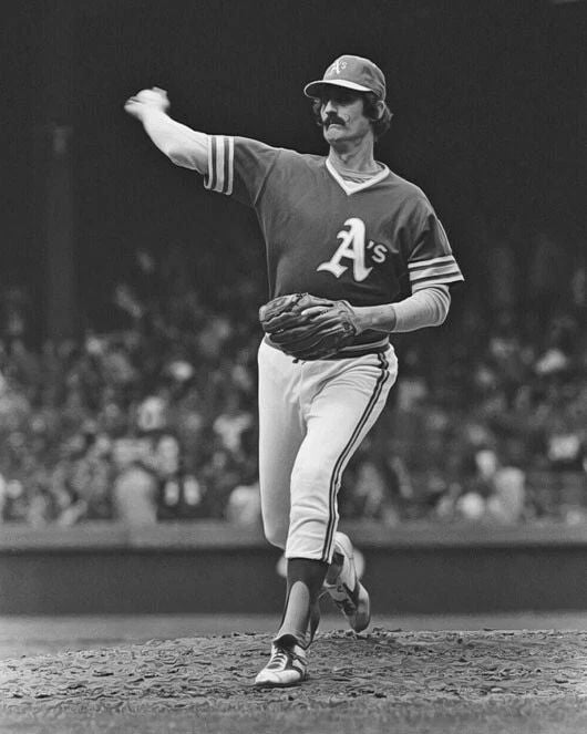 1976 Oakland Athletics Rollie Fingers Glossy Magnet Magnet Hof 92