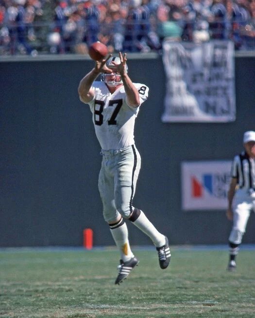 1976 Oakland Raiders Dave Casper Glossy Magnet Football Magnet Hof 02