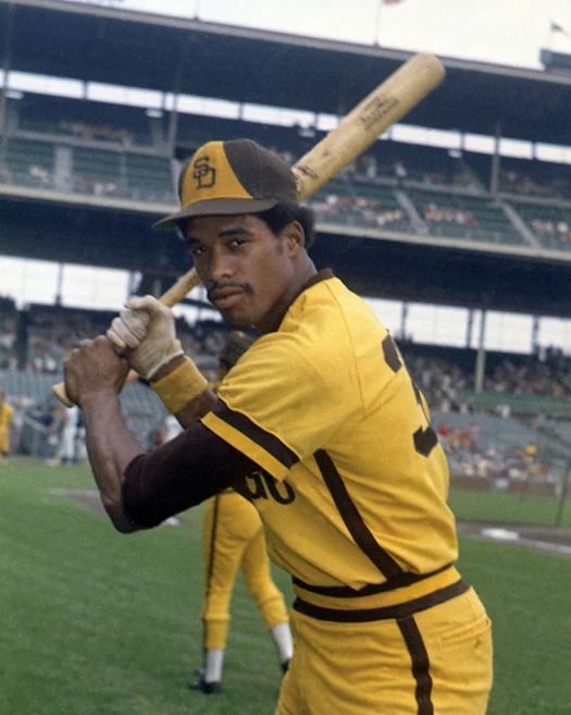 1976 San Diego Padres Dave Winfield Glossy Keychain Baseball Print