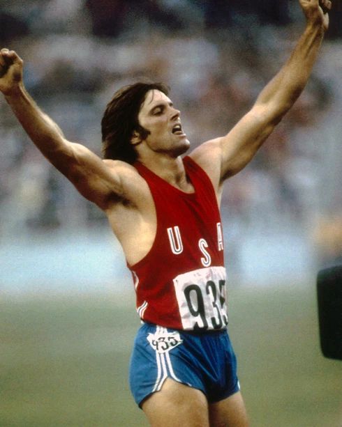 1976 Summer Olympics Bruce Jenner Glossy Magnet Montreal Print Usa Magnet 1