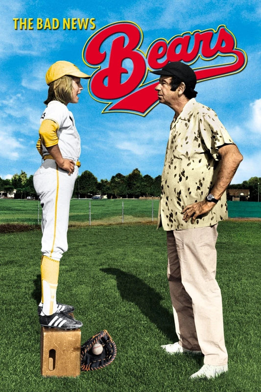 1976 The Bad News Bears Movie Keychain Walter Matthau Tatum O'Neal