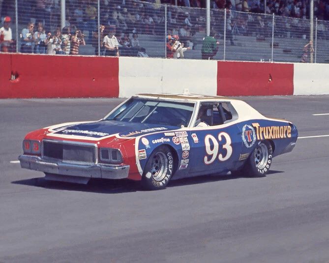 1976 Truxmore Ford Buck Baker Glossy Photo Darlington 500 Print