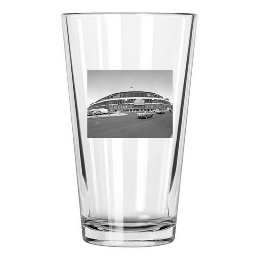 1977 Chicago Cubs Wrigley Field Photo Stadium Pint Beer Drinking Glass