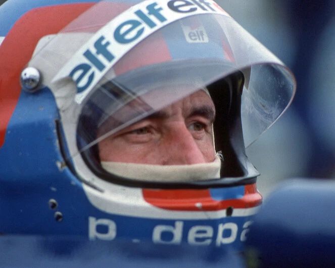 1977 Driver Patrick Depailler Glossy Keychain Us Grand Prix East Keychain
