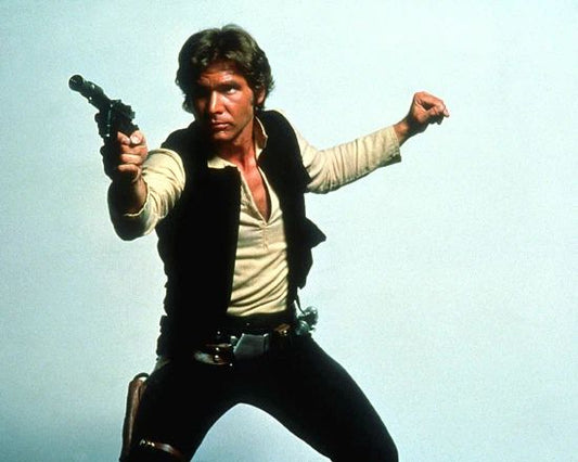 1977 Film Actor Harrison Ford Han Solo Glossy Magnet Star Wars Movie Magnet