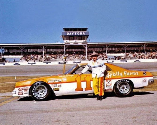 1977 Holly Farms Chevy Cale Yarborough Glossy Photo Daytona 500 Print 3