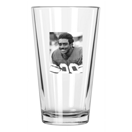 1977 Minnesota Vikings Ahmad Rashad Photo Nfl Football Pint Beer Drinking Glass