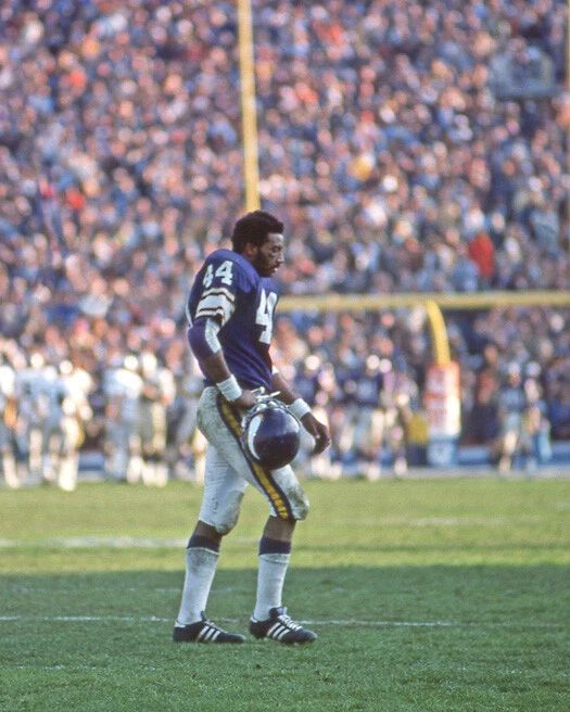 1977 Minnesota Vikings Chuck Foreman Glossy Keychain Super Bowl Xi Keychain