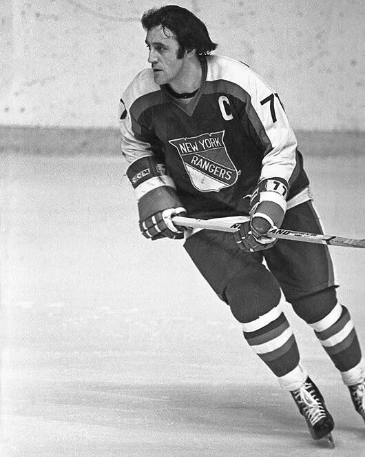 1977 New York Rangers Phil Esposito Glossy Hockey Keychain Keychain Hof 84 2