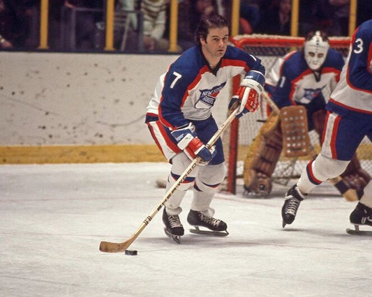 1977 New York Rangers Rod Gilbert Glossy Hockey Magnet Magnet Hof 82 1