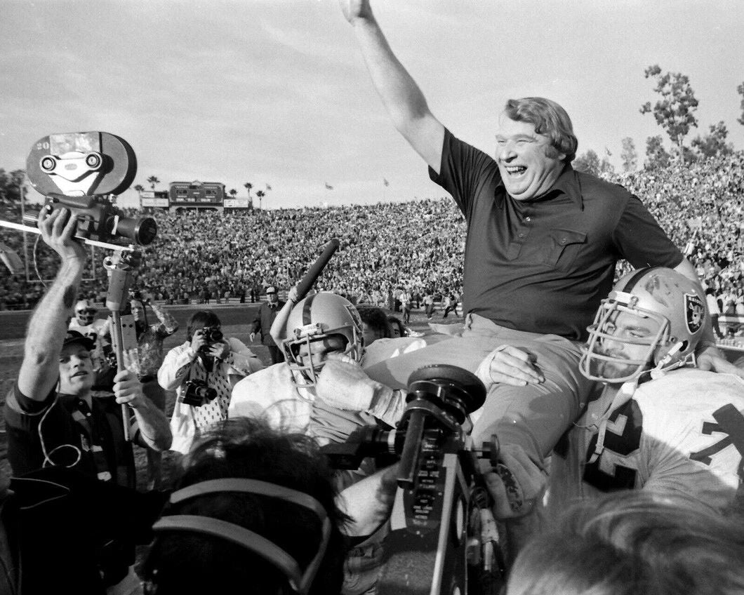 1977 Oakland Raiders John Madden At Super Bowl Xi Keychain Keychain Hof 06 1
