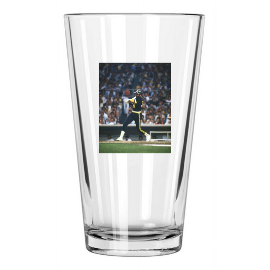 1977 Pittsburgh Pirates Dave Parker Photo All Star Game Pint Beer Drinking Glass