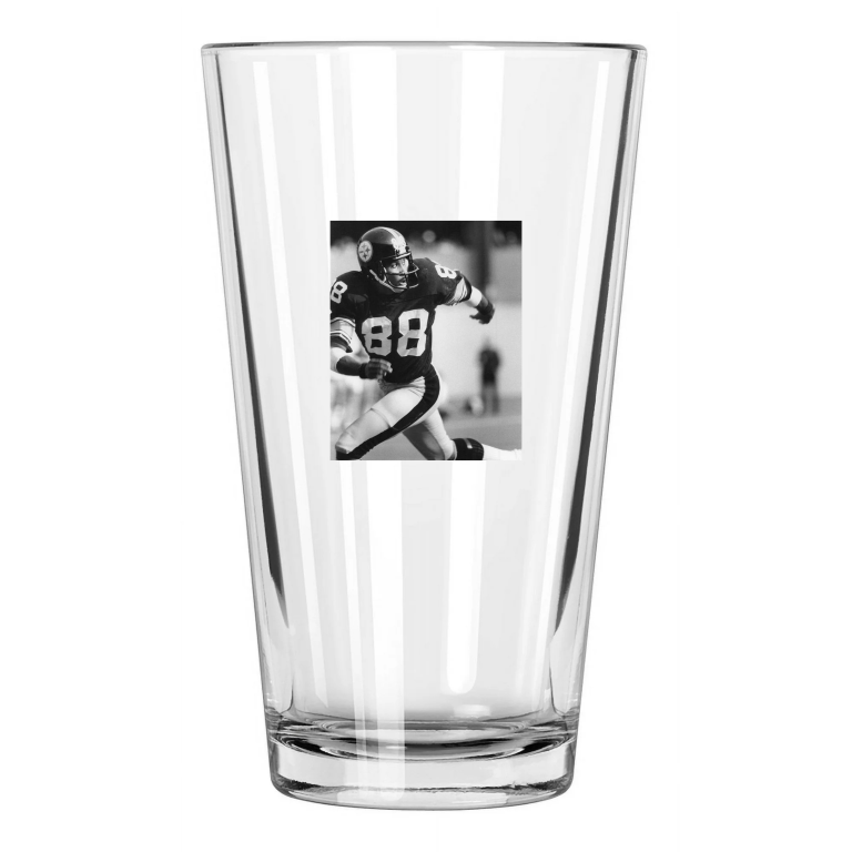 1977 Pittsburgh Steelers Lynn Swann Photo Nfl Football Pint Beer Drinking Glass