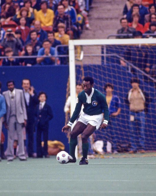1977 Pro Footballer Pele Glossy 8&Quot;X10&Quot; Magnet New York Cosmos Magnet So