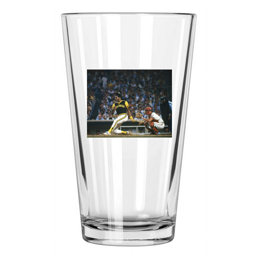 1977 San Diego Padres Dave Winfield Photo All Star Game Pint Beer Drinking Glass