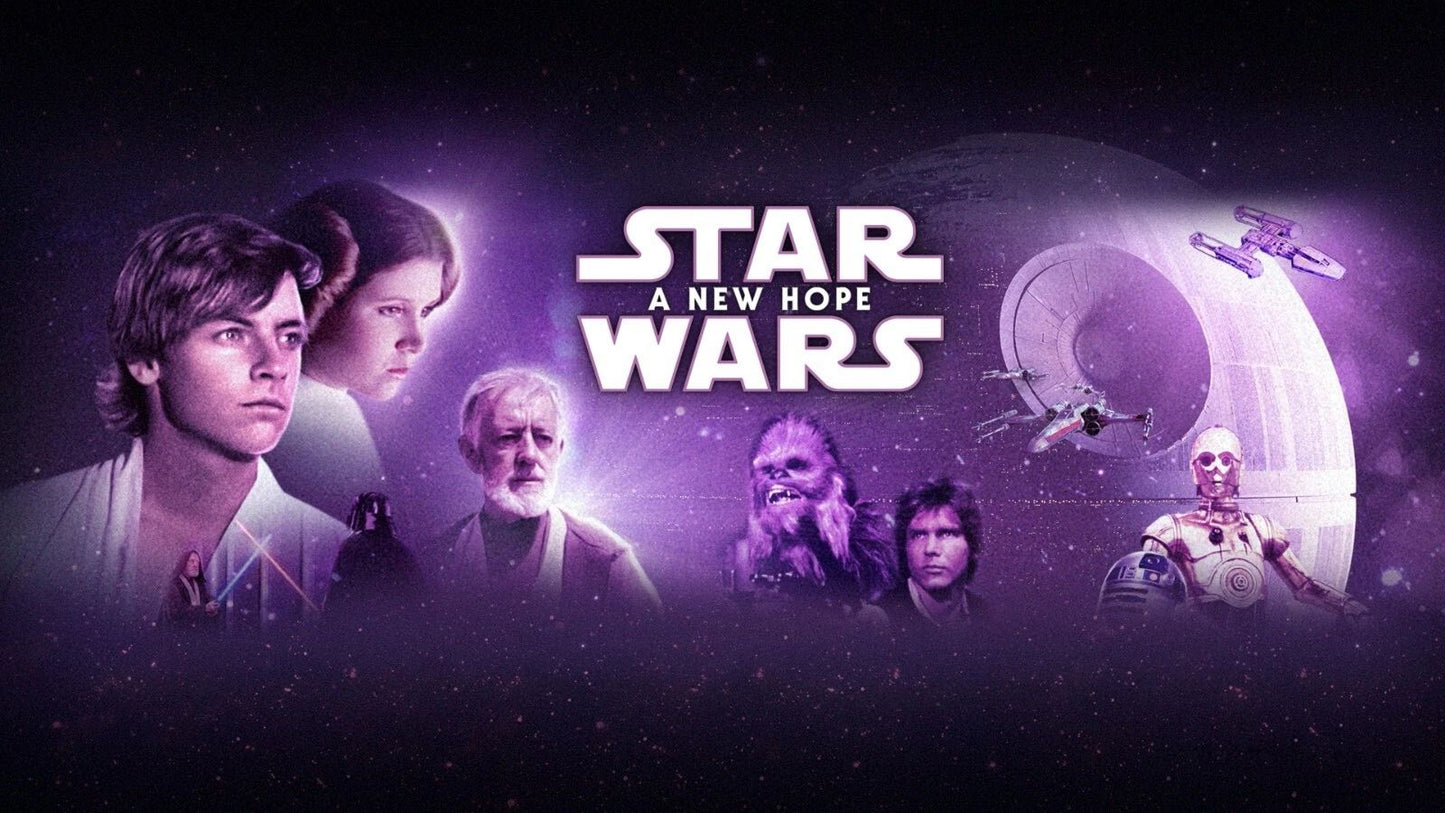 1977 Star Wars Episode Iv A New Hope Movie Magnet Darth Vader Luke