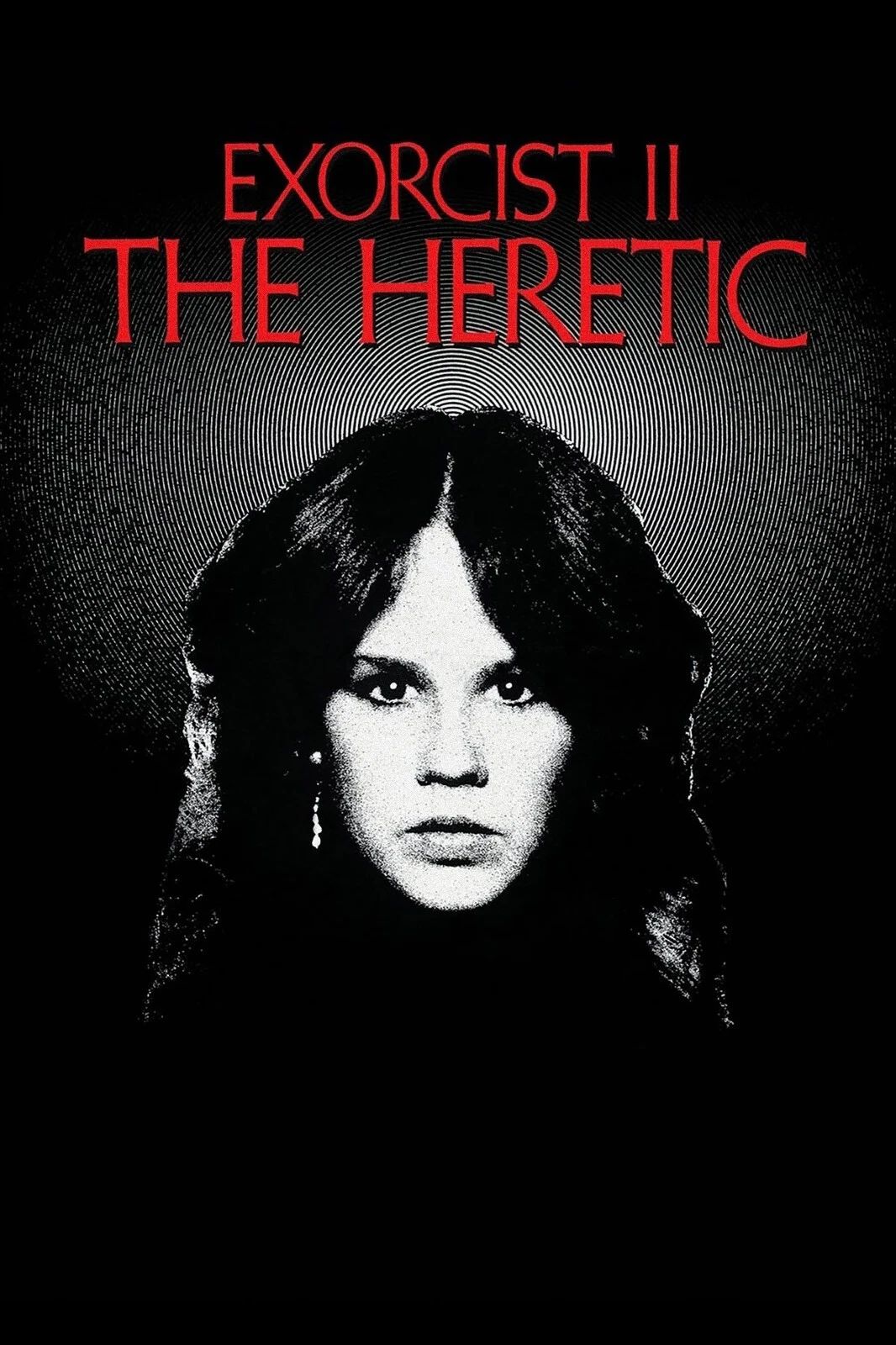 1977 The Exorcist 2 The Heretic Movie Poster Regan Macneil Linda Blair