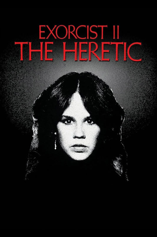 1977 The Exorcist 2 The Heretic Movie Poster Regan Macneil Linda Blair