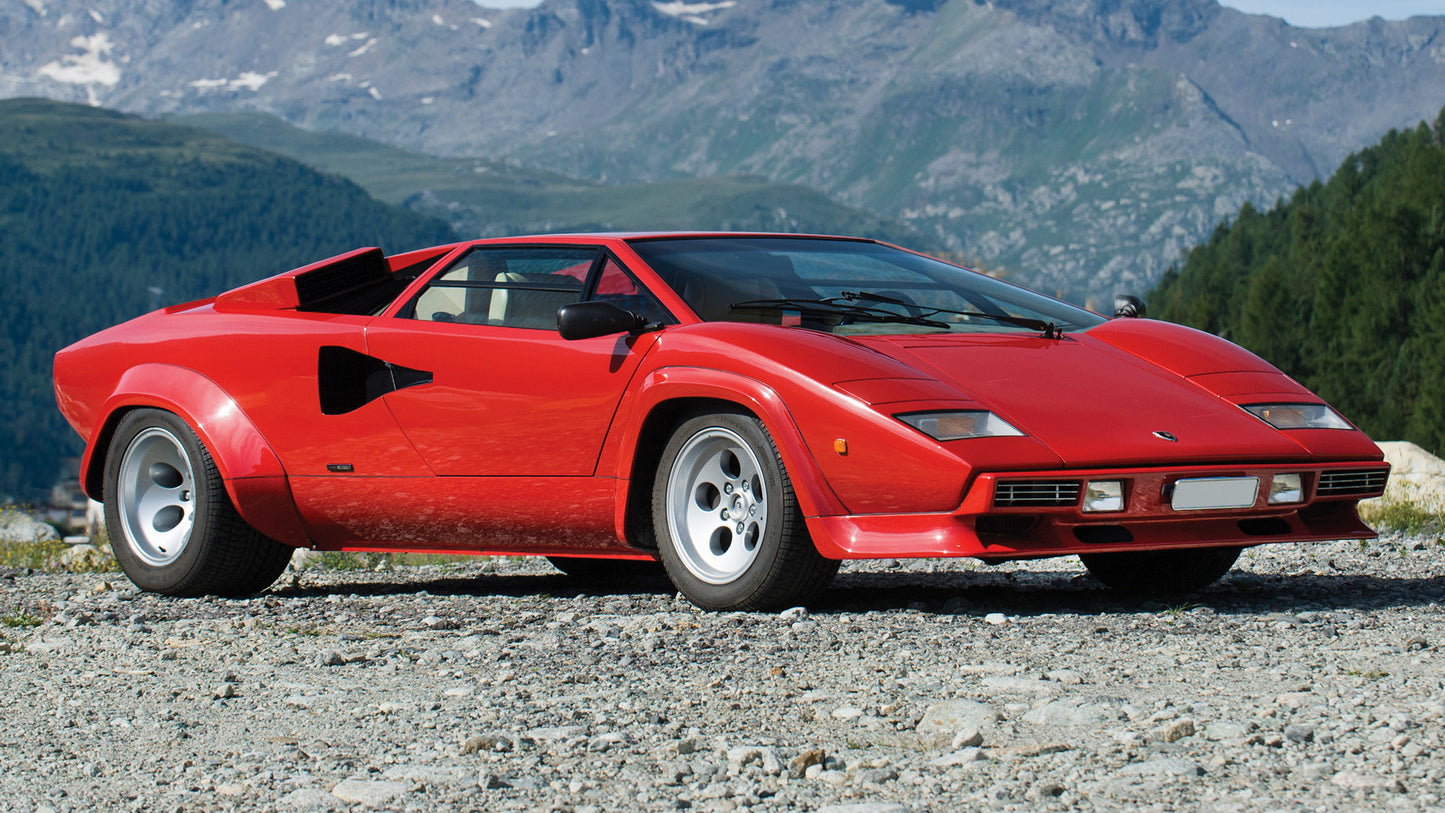 Lamborghini Countach S Hd Art Print Poster
