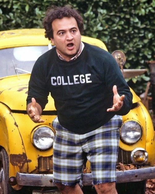 1978 Animal House Glossy Keychain John Belushi Print Comedy Movie Keychain