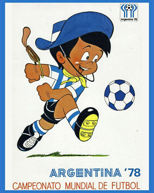 1978 Argentina Magnet Soccer Picture World Cup Futbol