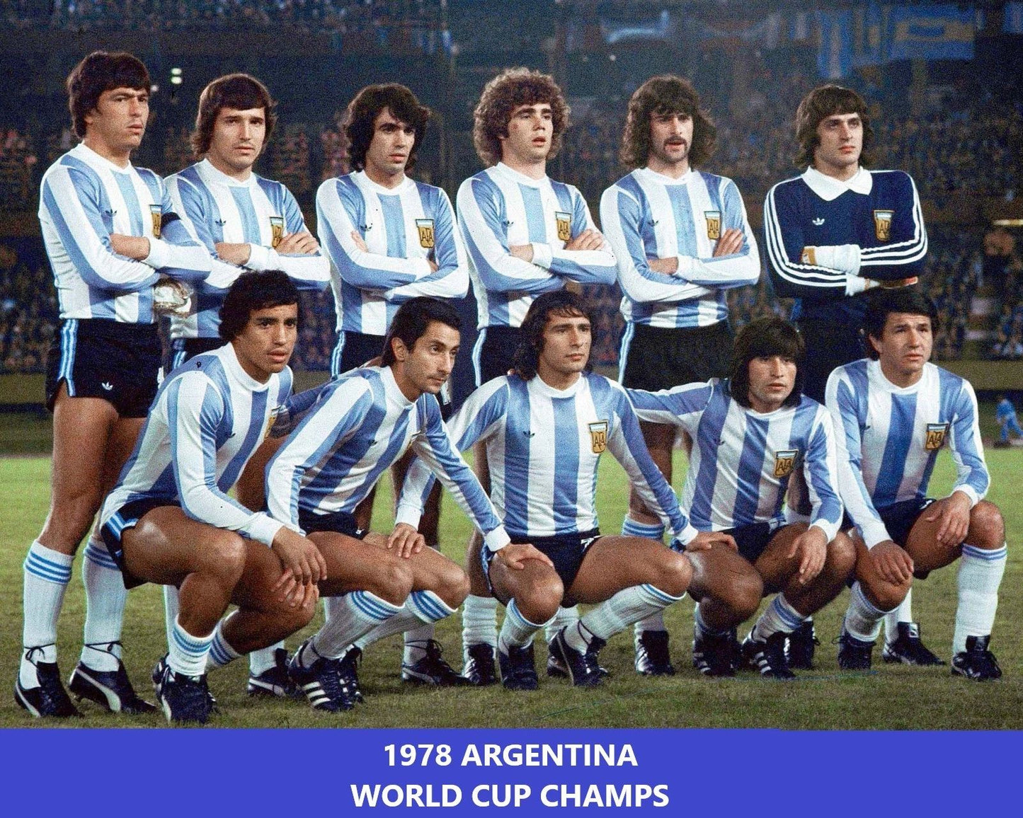 1978 Argentina Team Photo Soccer World Cup Champs 300 Piece Jigsaw Puzzle