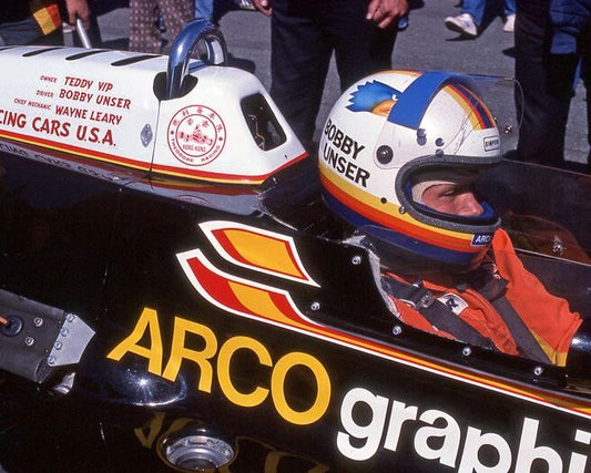 1978 Arco Graphite Car Bobby Unser Glossy Photo Indianapolis 500 Indy Print