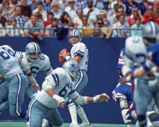 1978 Dallas Cowboys Roger Staubach Glossy Magnet Football Print Hof 85 2