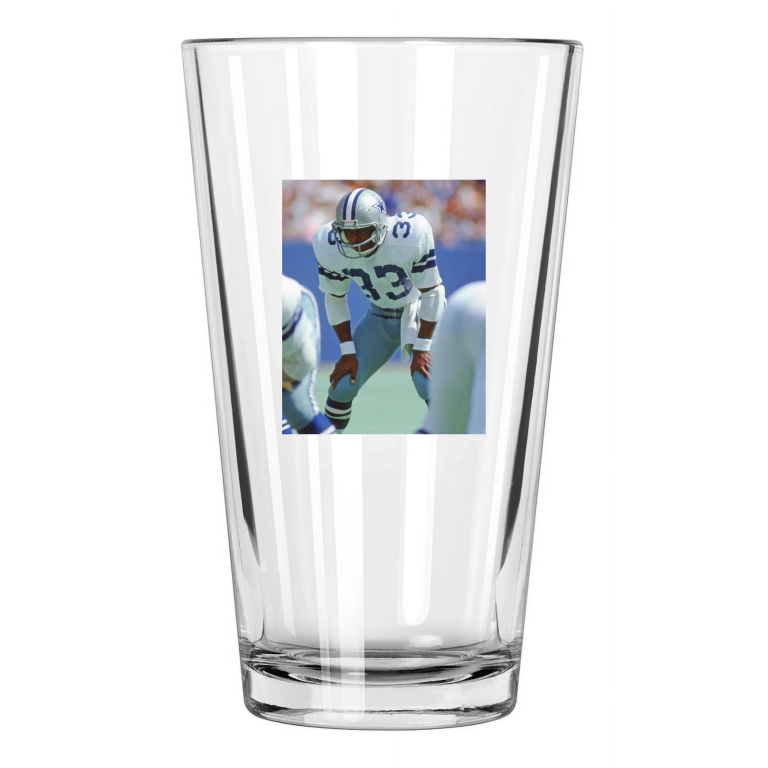 1978 Dallas Cowboys Tony Dorsett Photo Football Hof 94 Pint Beer Drinking Glass