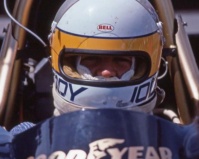 1978 Driver Jody Scheckter Glossy Photo U.S. Grand Prix West Poster